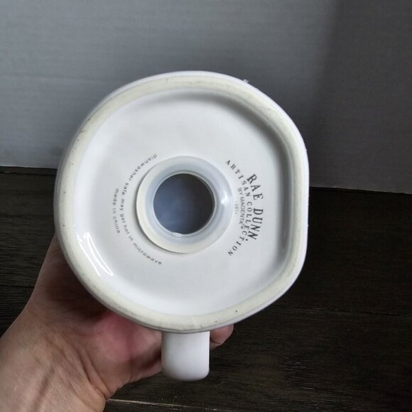 Rae Dunn Artisan Parmesan Cheese Shaker White Black Letters 2022 Magenta - Picture 7 of 9